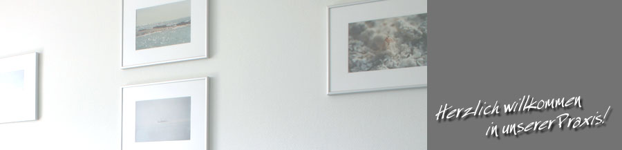 Bilder im Wartezimmer
